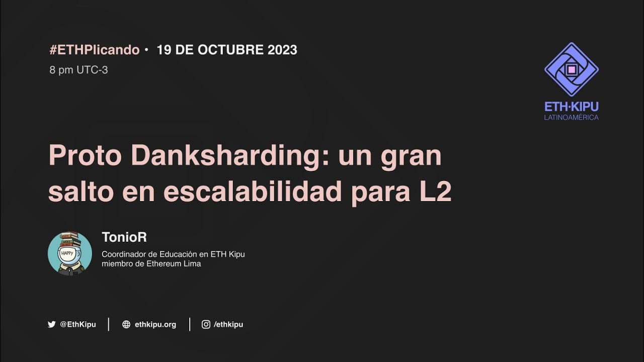 Proto Danksharding - ETHplicando